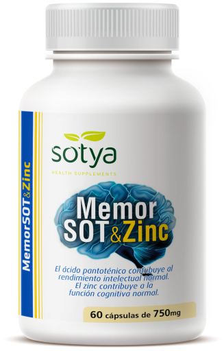 Memor Sot &amp; Zinc 60 Capsules