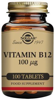 Vitamin B12 100 mcg 100 Tablets