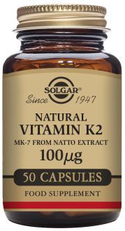 Vitamin K2 100mcg Menaquinone 7 50 capsules