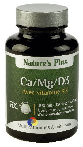 Calcium, Magnesium and Vitamin D3 + K2 - 30 Tablets