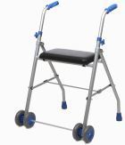 Aluminum rollator