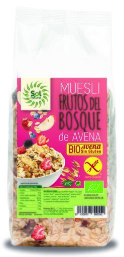 Oat Muesli F. Del Bosque S-Gluten Bio 425 gr