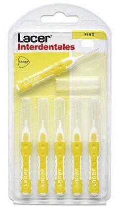 Interdental brush cylindrical fine blister 6 units