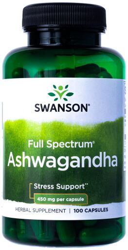 Ashwagandha 450mg 100 Capsules