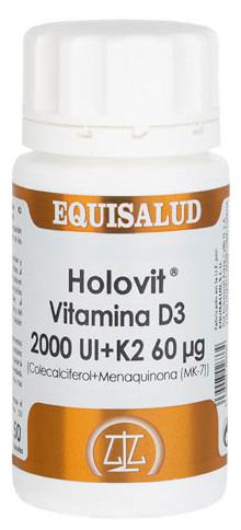 Holovit Vitamin D3 2.000 ui + K2 60 ag 50 cap