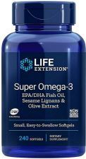 Omega 3 Epa Dha Fish Oil, Sesame Lignans, Olive Extract, Krill &amp; Astaxanthin 240 Pearls