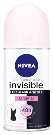 Black & White Invisible Deodorant Roll-On 50 Ml