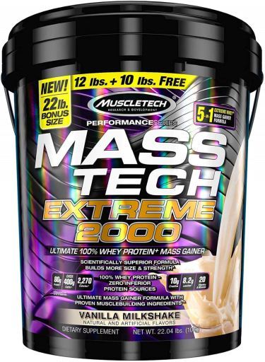 Performance Series Mass Tech Extreme 2000 vanilla milkshake 22 libras