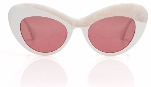 Marilyn 15161 Sunglasses White 55 mm