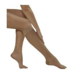 Short Stocking with Beige Toe size M