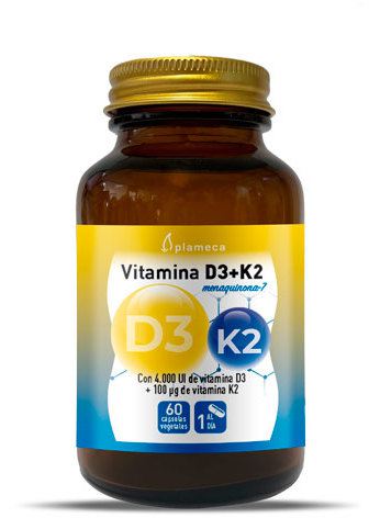 Vitamin D3 + K2 60 Vegetable Capsules