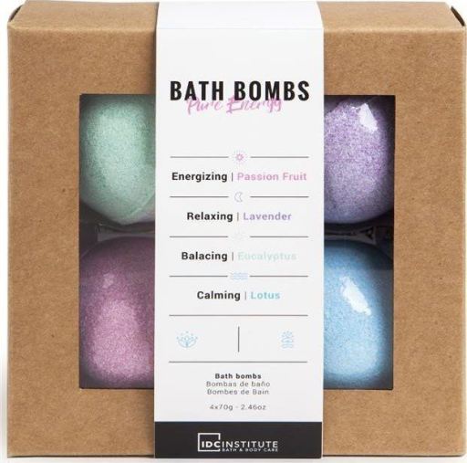 Pure Energy Bath Bombs Set 4 pieces