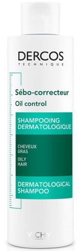 Dercos Oil Control Shampoo for Oily Hair 200 ml