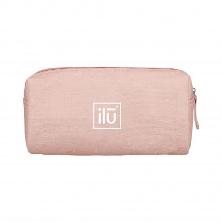 Orange Cotton Toiletry Bag