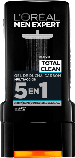 Men Expert Pure Carbon Shower Gel 5 In 1 400 ml