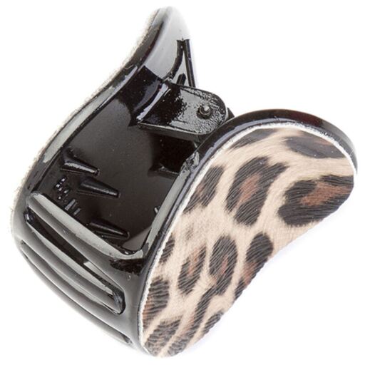 Small Leopard Print Clip