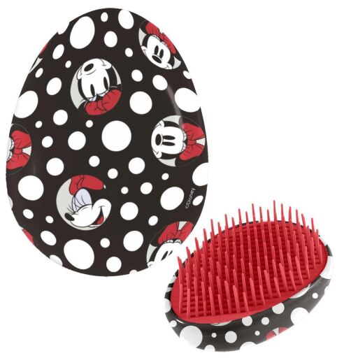 Disney Minnie Detangling Brush Black with Red 1 Unit