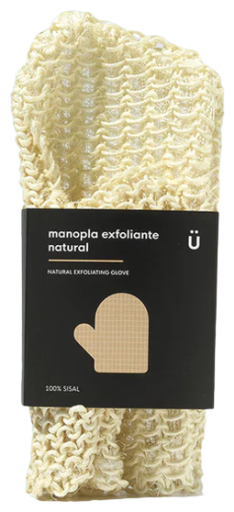 100% Sisal Reusable Natural Mitten