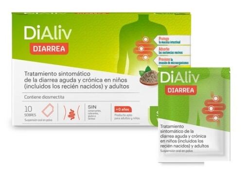 Dialiv Diarrhea 10 Envelopes