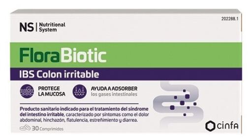 NS Florabiotic Ibs Irritable Colon 30 Capsules