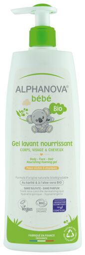 Baby Organic Extra Nourishing Dermocleansing Gel 500 ml