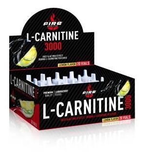 L-Carnitine Lemon 3000 mg 20 Vials