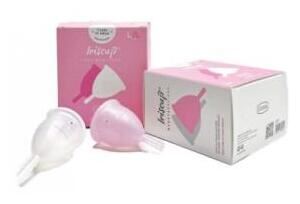 Pack Iriscup Menstrual Cups+Lubricants+Wipe