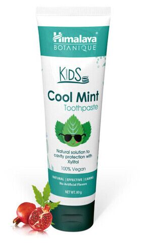 Botanique Children&#39;s Toothpaste Fresh Mint 80 gr