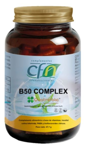 Vitamin B50 Complex Quatrefolic 60 Capsules