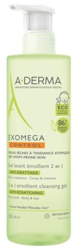 Exomega Control Emollient Gel 2 In1 500 ml