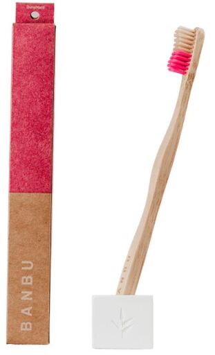 Pink Hard Adult Toothbrush